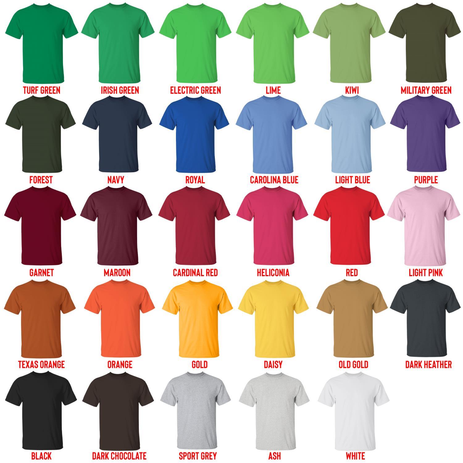 t shirt color chart - Chainsaw Man EU Store