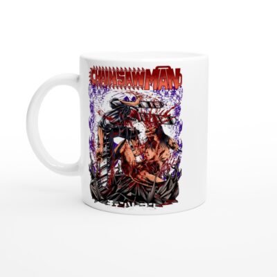 Chainsaw Man Denji Devil White 11oz Ceramic Mug