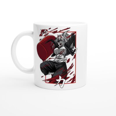 Chainsaw Man Power White 11oz Ceramic Mug