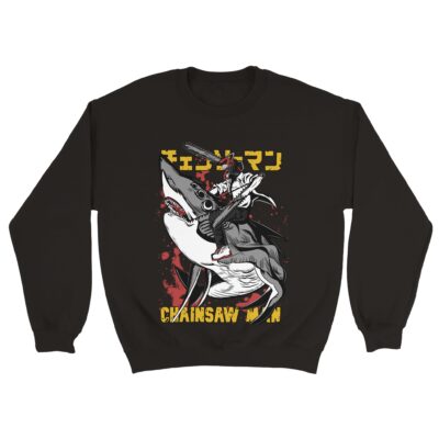 Chainsaw Man Denji with Shark Sweatshirt