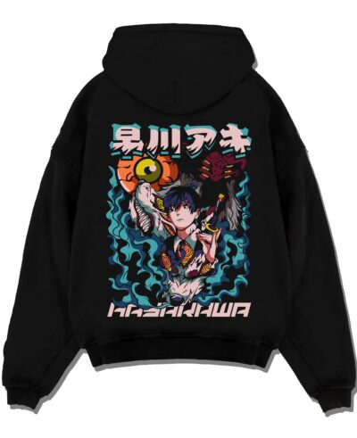 Aki Hayakawa Hoodie Chainsaw Man Devil Hunter Katana