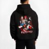 CSMV5EX B.black hoodie male back view - Chainsaw Man EU Store