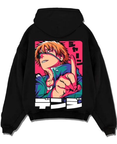 Denji Hoodie Chainsaw Man Devil Hunter Chainsaw Power