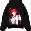 MAKPS A.black hoodie flat back design - Chainsaw Man EU Store