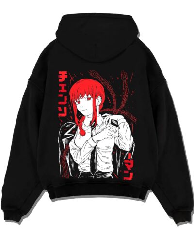 Makima Pose Hoodie Chainsaw Man Devilish Style