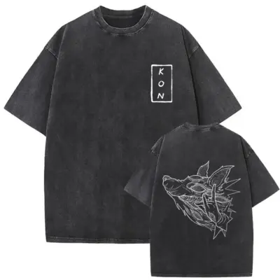 Hand Sign Chainsaw Man Mineral Wash T-shirt