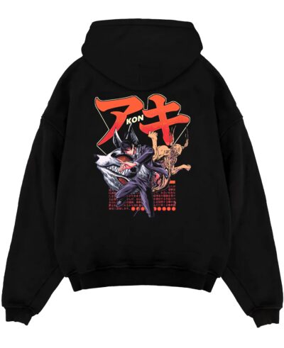 Aki Hayakawa Chainsaw Man Fox & Future Devil Hoodie