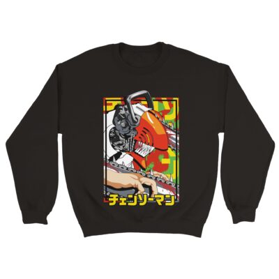 Chainsaw Man Denji Colorful Sweatshirt