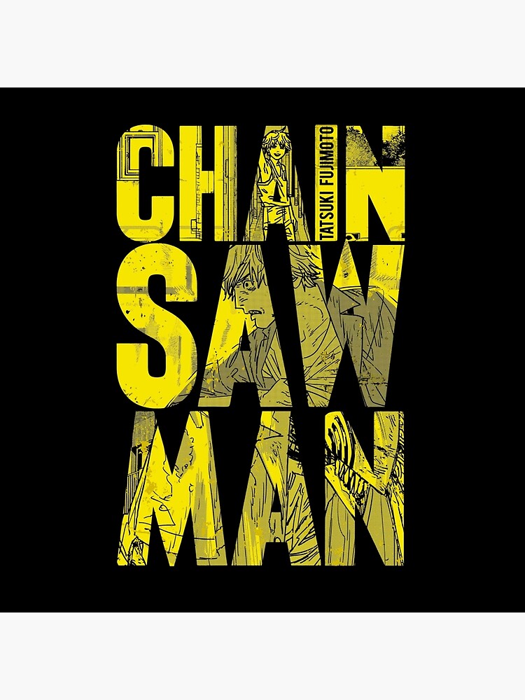Chainsaw Man New Design Throw Pillow - Image 2