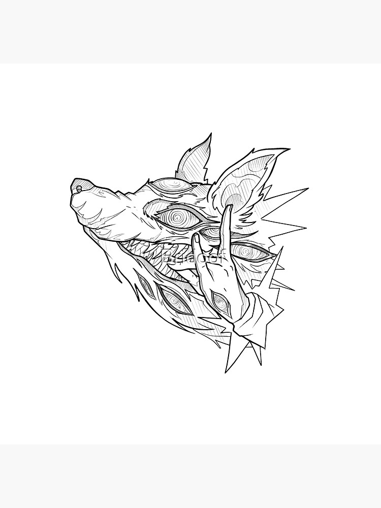 Chainsaw Man Fox Denji Throw Pillow - Image 2