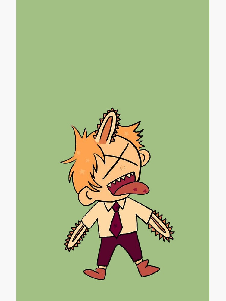 Fighter Denji Chibi Shower Curtain - Image 2