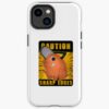 Chainsaw Man Pochita Caution Sharp Edges Iphone Case