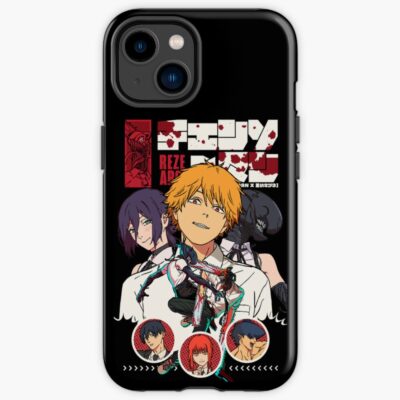 Chainsaw Man Reze Denji Aki Makima Beam Iphone Case