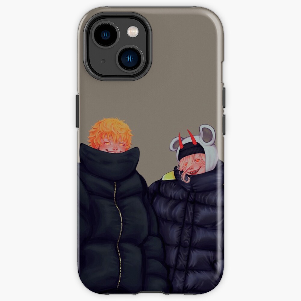 Chainsaw Man Denji And Power Iphone Case