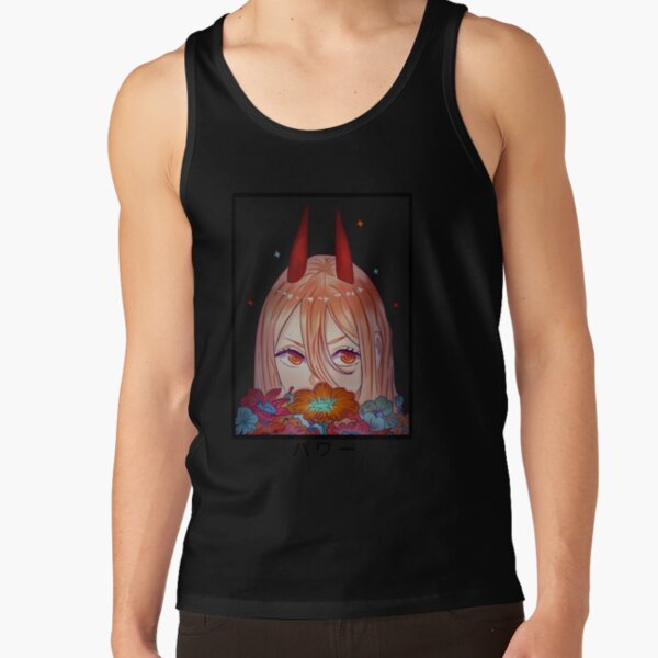 Scribble Flowers - Power Tank Top - Image 2