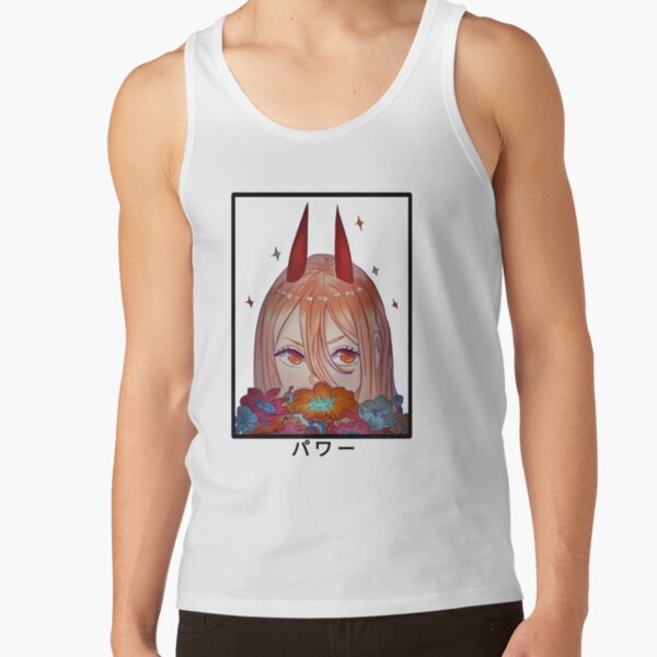 Scribble Flowers - Power Tank Top