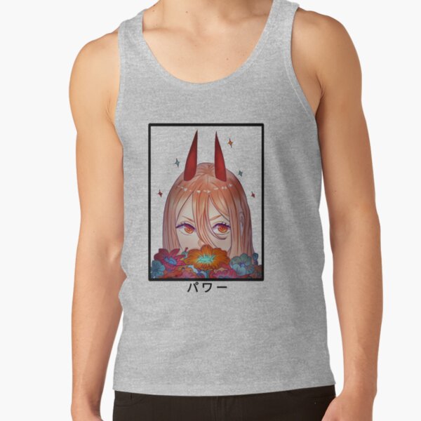 Scribble Flowers - Power Tank Top - Image 3