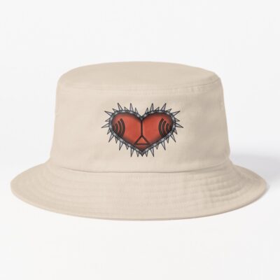 Chainsaw Man Heart Bucket Hat