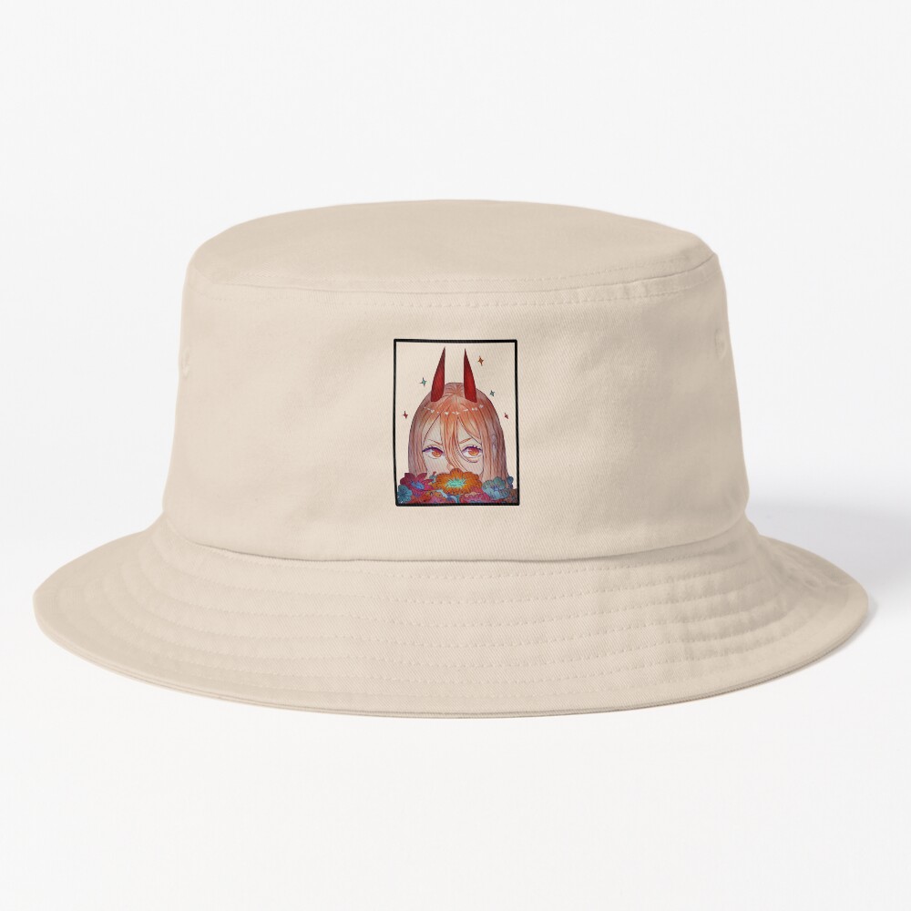 Chainsaw Man Power Flowers Bucket Hat