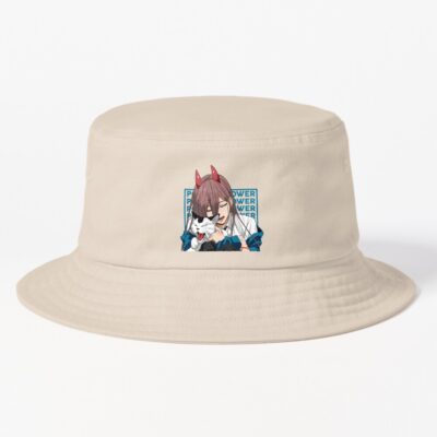Power Chainsaw Cat Bucket Hat