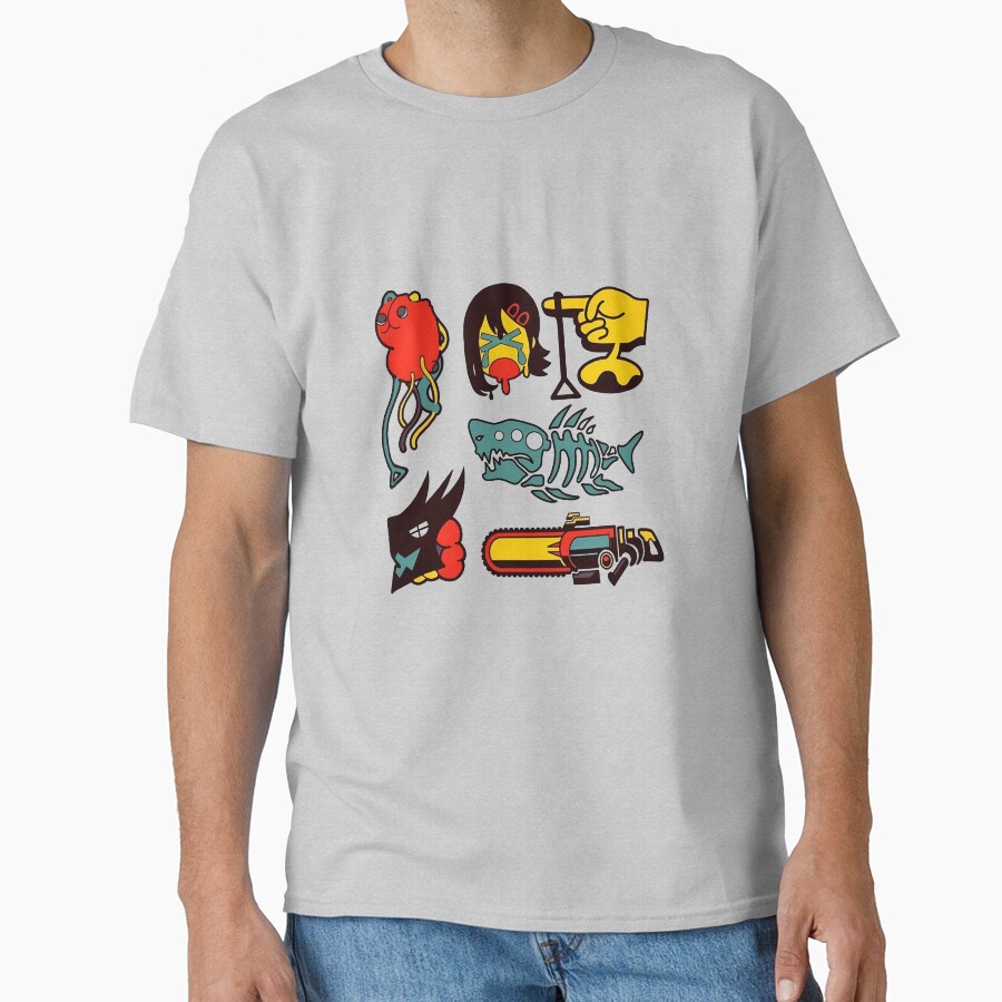 Chainsaw Man The Public Safety Icon Pack T-shirt - Image 3