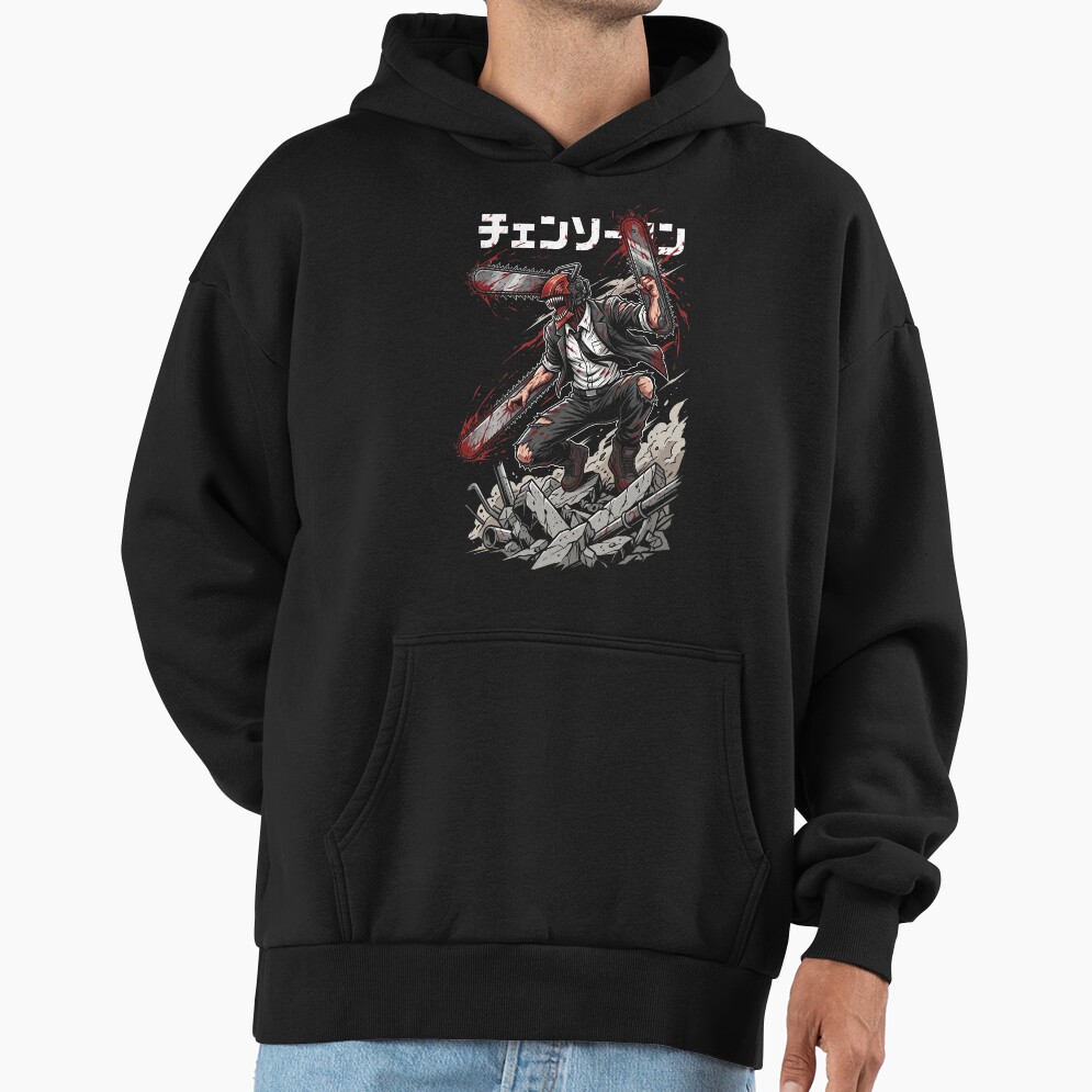 Blood And Steel Chainsaw Man - Denji Hoodie