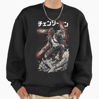 Blood And Steel Chainsaw Man - Denji Sweatshirt