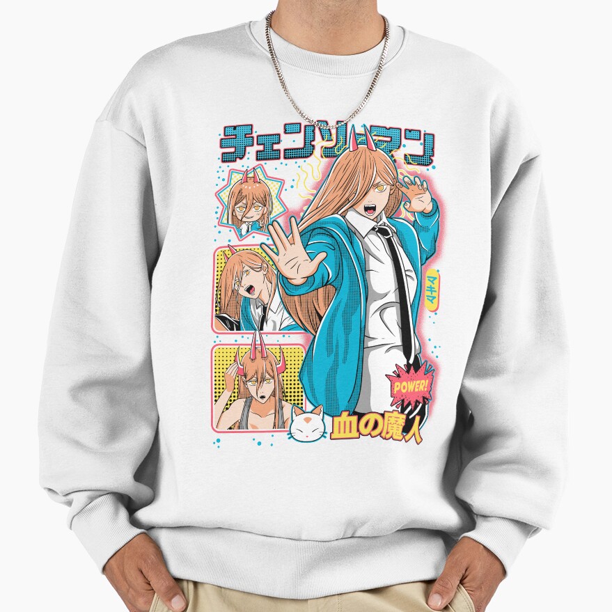 Chainsaw Man Power Memories Sweatshirt - Image 2
