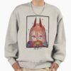 ssrcooversized sweatshirtmens 01oatmeal heatherfrontsquare productx1000 5 - Chainsaw Man EU Store