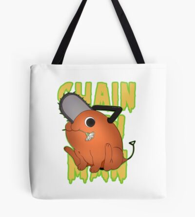 Doodle Chainsaw Pochita Tote Bag