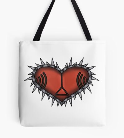Chainsaw Heart Tote Bag