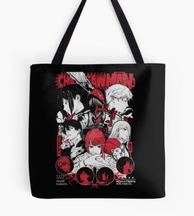 Chainsaw Man All Characters Tote Bag