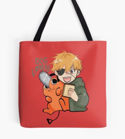 Chainsaw Man Denji Pochita Dog Lovers Tote Bag