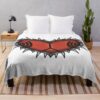 Chainsaw Heart Throw Blanket
