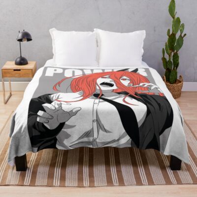 Power Chainsaw Throw Blanket