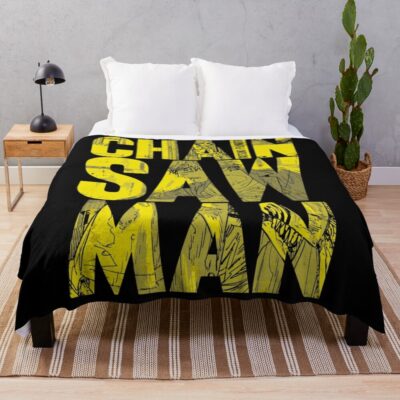 Chainsaw Man New Design Throw Blanket