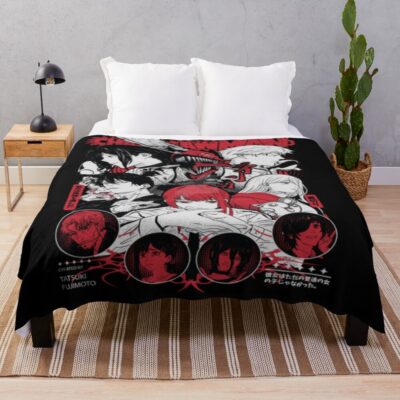 Chainsaw Man All Characters Throw Blanket
