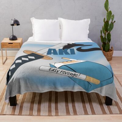 Anime Csm Aki Hayakawa Throw Blanket
