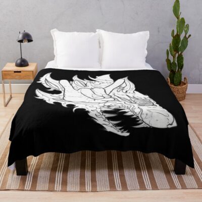 Chainsaw Man Hand Fox Denji Throw Blanket