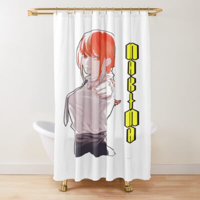 Chainsaw Man Makima Shower Curtain