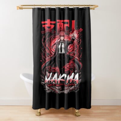 Makima Public Safety Devil Hunter Shower Curtain