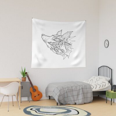 Chainsaw Man Fox Denji Tapestry