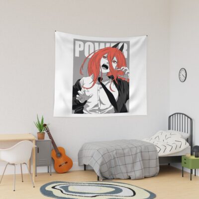 Power Chainsaw Tapestry