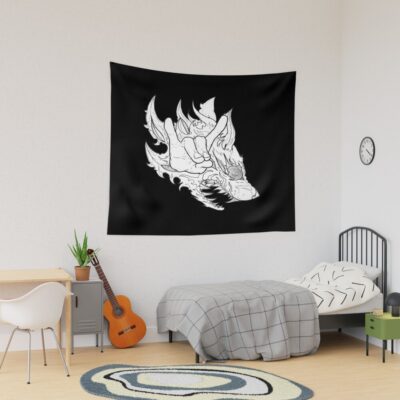 Chainsaw Man Hand Fox Denji Tapestry