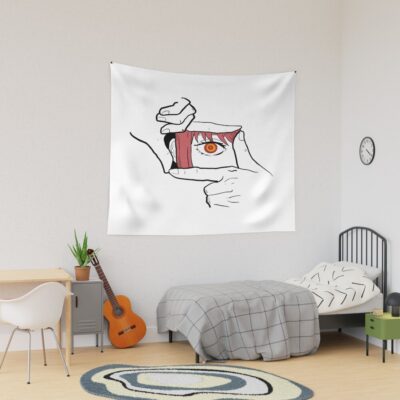 Chainsaw Man Makima Hand Sign Tapestry