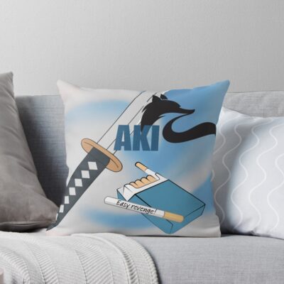 Anime Csm Aki Hayakawa Throw Pillow