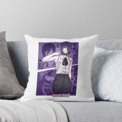 Chainsaw Man Reze Throw Pillow