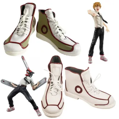 Anime Chainsaw Man Denji Cosplay Shoes Boots