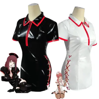 Anime Chainsaw Man Cosplay Costume Makima Power